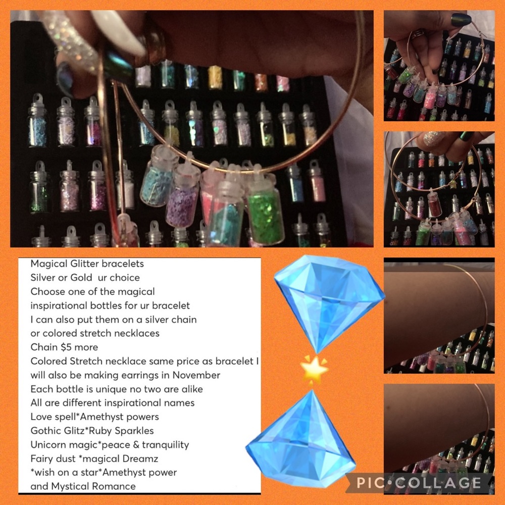 Néw Magic Glitter bracelet